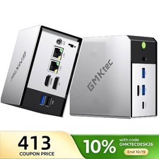 GMKtec M8 Mini PC AMD Ryzen 5 Pro 6650H 16GB LPDDR5 RAM 1T SSD DUAL LAN WiFi 6E picture