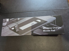 4-in-1 Wireless Charging Mouse Pad 15W Fast Charger XXL Large Desk Mat picture