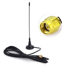 3dbi 433Mhz Omni-Directional Magnetic Base SMA Male Antenna for Ham Radio picture