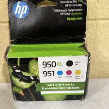 HP 950XL/951 Black/Cyan/Magenta/Yellow Ink Cartridge EXP 03/2026 picture