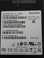 SanDisk X600 256GB, Internal, 2.5 inch (SD9SB8W256G1122) Solid State Drive 2942 picture
