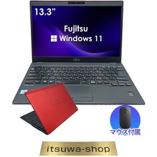 Fujitsu LIFEBOOK U939 13.3 Red Core i5 8th Gen 8GB SSD Windows 11 picture