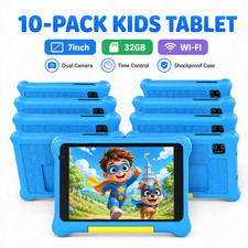 10PCS Blue Kids Tablet 7