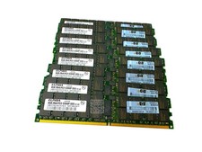 EBE41AE4ACFA-6E-E I GENUINE Elpida 4GB PC2-5300 DDR2 ECC DIMM Memory LOT OF 8 picture