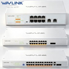 PoE+Gigabit Switch 8/16/24 Ports 120W/250W w/SFP/Uplink VLAN/Extend Plug&Play picture