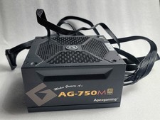 Apexgaming AG-750m Gaming PC Power Supply PSU 80 Plus Gold picture