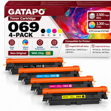 4 Pack Compatible Toner Cartridges 069 & 069H for Canon MF752Cdw / MF756Cx picture