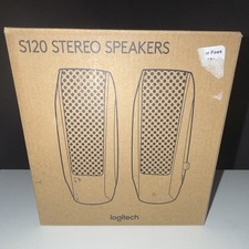 Logitech S120 Wired 2.0 Channel Stereo Computer Speakers, Model S120 MPN picture