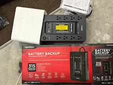 CyberPower SX650U UPS Battery Backup 650VA 360W 8 Outlets 890J USB picture