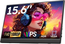 Omiodo Portable Monitor for Laptop FHD 15.6