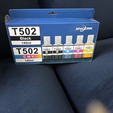 Inkjet T502 Multi-color Ink Bottles B/C/M/Y Ink Bottles 4 Colors New in Box picture
