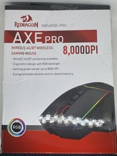 REDRAGON Axe M814 Programmable Wireless Gaming Mouse, with RGB streaming picture