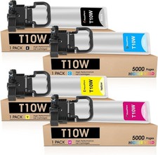 T10W Compatible T10W100 T10W200 T10W300 T10W400 Ink Cartridge 4-pack WFC5390 picture