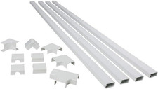 Legrand  C310 Cordmate III 10 Foot 11 Piece Cord Cover Kit, Organizer for Wall, picture