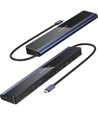 iVANKY Laptop Docking Station Dual Monitor 4K@60Hz, 12-in-1 USB C Dock picture