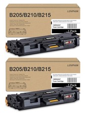 B205/B210/B215 Black High Capacity Toner Cartridge - 2 Pack 106R04347 Toner f... picture
