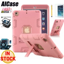 For Apple iPad Air (1st Generation) Shockproof Heavy Duty Rubber Case Stand picture