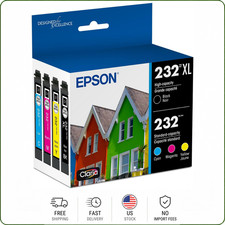 Epson 232XL Black and Color Ink Cartridges for XP-4200 WF-2930 picture
