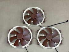 Lot of 3 Noctua NF-A15 PWM 140mm + (NA-YC1 Y-cable And Heatsink Brackets) picture