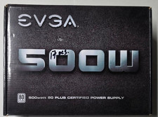 EVGA 500 W1, 80+ WHITE 500W Power Supply ( 100-W1-0500-KR) picture