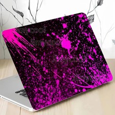 2 Pack Pink Paint Pattern Laptop Art Decal Case Universal Laptop Skin Sticker picture