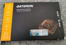 GATERON KS-33 Low Profile Blue Keyboard Switches, 35 pcs picture