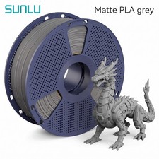 [ Buy 10 Pay 6] SUNLU PLA Matte 1kg 1.75mm Smooth Easy Print Reusable Spool picture