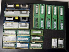 Desktop Laptop RAM Memory Modules Lot Server ComputerWLAN PC Elpida Samsung Dell picture