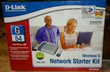 D-Link Wireless G Network Starter Kit DWL-922 54 Mbps 4-Port 10/100 picture