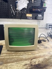 Tandy Monitor VM-5 Model 25-3012 – Powers On - PROBLEMS - READ picture