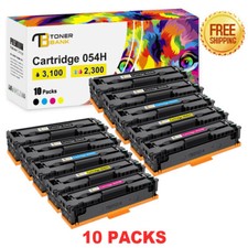 1-10x CRG-054H Toner Cartridge for Canon 054 Toner Color ImageClass MF642CDW LOT picture