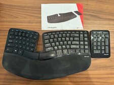 Microsoft Sculpt Keyboard, Model 1559, w/Keypad, Riser and USB Dongle picture