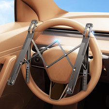 Car Laptop Mount Steering Wheel Tray Holder, Height Adjustable Car Desk for Lapt picture