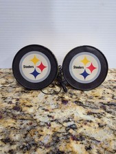 Pittsburgh Steelers NFL  Round Speaker Set picture