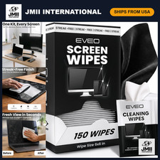 150 Pack Electronic Screen Wipes - Computer, Laptop, Phone & Car Cleaner, Microf picture