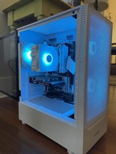 White Gaming Computer Nvidia, intel, 16 gigs of ram, 1 terabite of storage picture