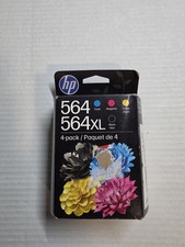 HP 564 564XL Ink Cartridges 4-Pack Combo - Black Cyan Magenta Yellow picture