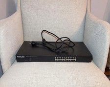 Intellinet 16-port Fast Ethernet PoE+Switch Used Great Working 590849 V3 picture
