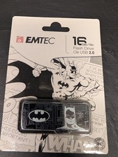 EMTEC DC Comics Batman 16GB USB 2.0 Flash Thumb Drive NIB (Hard to Find) picture