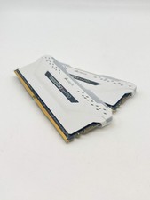 Corsair Vengeance RGB Pro White 16GB (2x8GB) DDR4 3200MHz CL16 For Parts READ picture