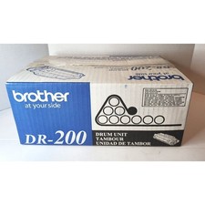 Genuine Brother DR-200 Drum Unit Cartridge SAME DAY Shipping OPEN BOX picture