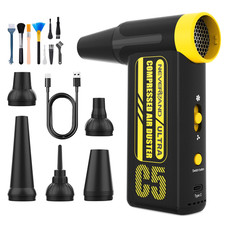 300,000 RPM Compressed Air Duster Rechargeable Electric Air Blower with 8 Speed picture
