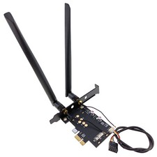 BCM94360CS2 to Desktop PCIe Converter WiFi Bluetooth Card Adapter Dual Antenna picture