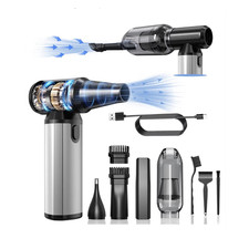 BOBYE W16 2-in-1 Air Duster & Vacuum 320000 RPM 7800mAh Aluminum Alloy Handle picture