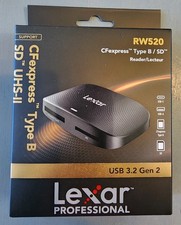 Lexar CFexpress Type B & SD Card Reader USB 3.2 Gen 2 10Gbps LRW520U picture