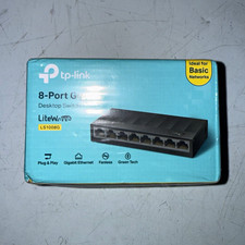TP-Link LiteWave LS1008G 8-Port Gigabit Unmanaged Desktop RJ-45 Switch picture