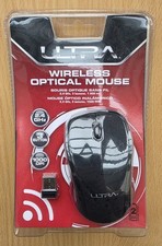 NEW Ultra Wireless Optical Mouse 2.4GHz 3Button 1000 DPI Cordless Mini Black picture