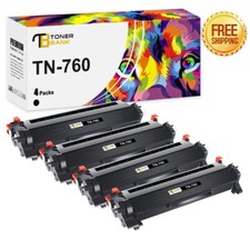 4x TN760 TN730 Compatible With Brother MFC-L2730dw DCP-L2550DW HL-L2350DW picture