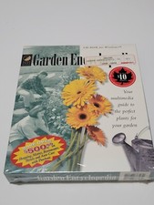 Garden Encyclopedia Windows Big Box PC Software By Books That Work 1995 NEW picture