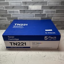 5 Pack TN-221 TN-225 C/M/Y/Bk  Toner Set For Brother HL-3140CW HL-3170CDW picture